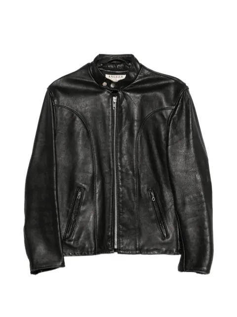 A.N.G.E.L.O. Vintage Cult 2000s leather jacket Black AN800ASW