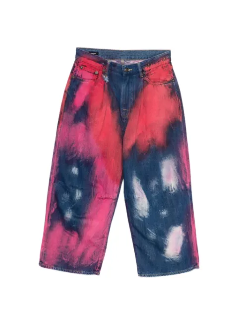 R13 tie-dye jeans Pink R13WD046D403A