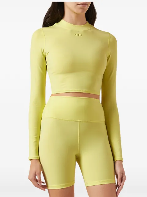 KITH Mulberry Active long-sleeve T-shirt Yellow KITH201