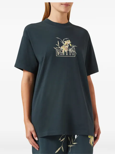 KITH Iris Box-Logo T-shirt Blue KITH196