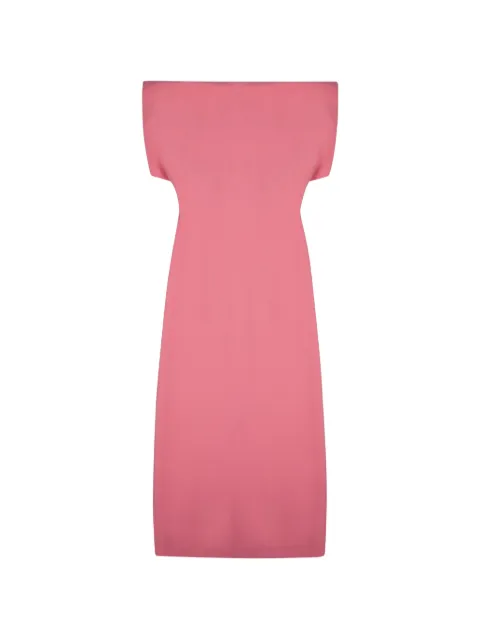 OSCAR The Collection off-the-shoulder midi dress Pink S26008031