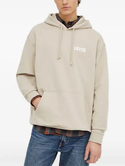 Levi's drawstring logo hoodie Neutrals 38479
