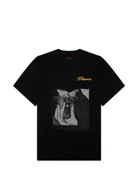 Pleasures graphic heavyweight T-shirt Black P26SP025BLACK