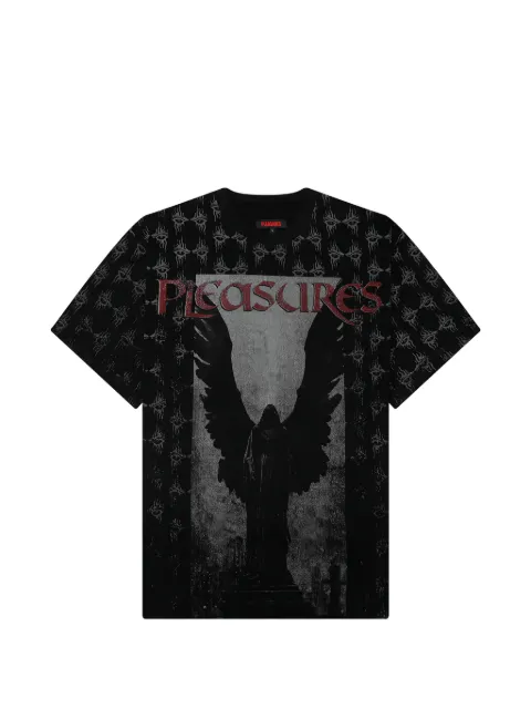 Pleasures Judgement print T-shirt Black P26SP019BLACK