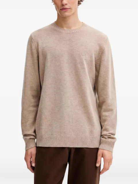 Levi's Original Housemark crew-neck sweater Neutrals A4320