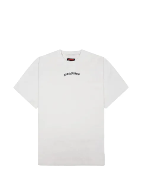 Pleasures Neural appliqué T-shirt Neutrals P26SP026OATMEAL