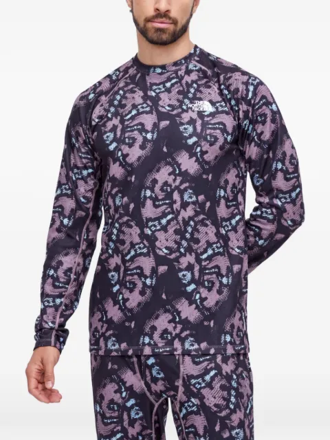 The North Face printed long-sleeved base layer Black NF0A7ZLQO3L1
