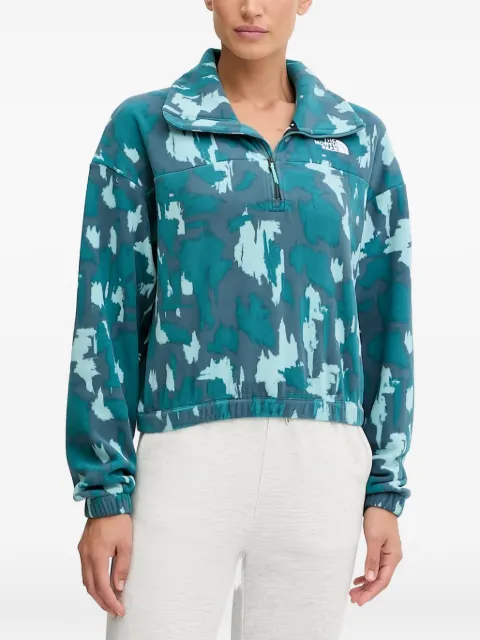 The North Face half-zip patterned sweatshirt Blue NF0A8E30DQD1