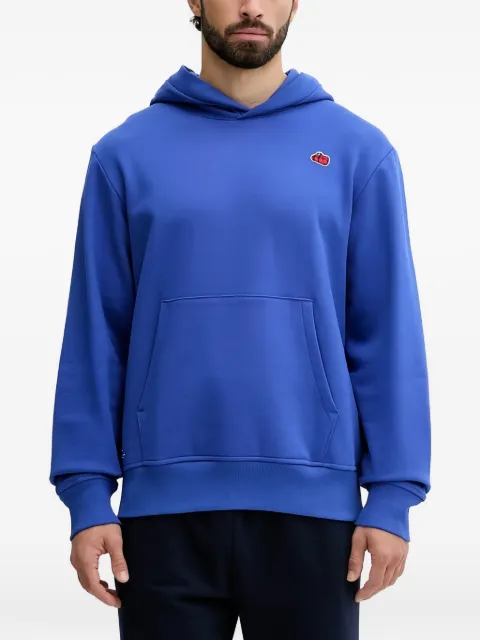 The North Face logo-embroidery hoodie Blue NF0A8EU8