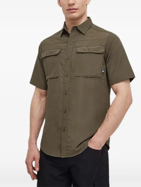 The North Face buttoned pocket shirt Green NF0A4T1921L1