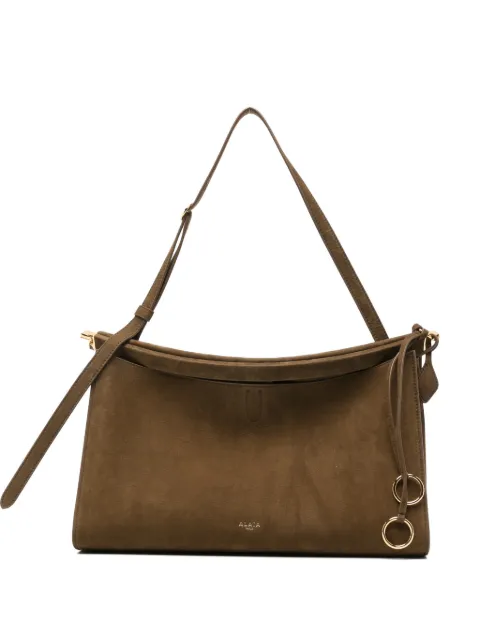 Alaïa le click pocket 35 bag Green AA1L2038CA214