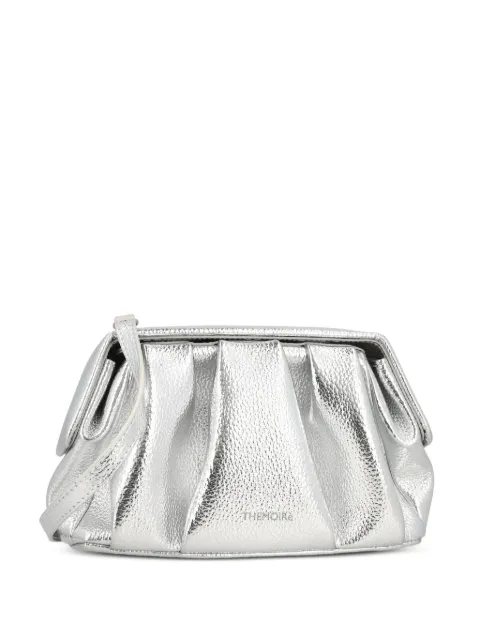 Themoirè gathered shoulder bag Silver 261WTMAP0OOBL0018A