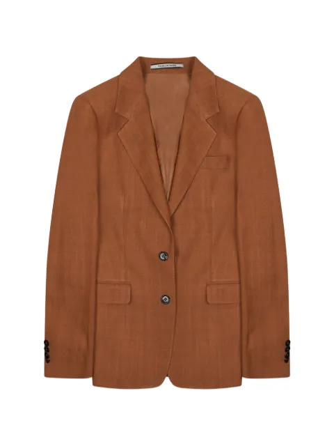 Tagliatore single-breasted blazer Brown JPARIGI12B340159EK884