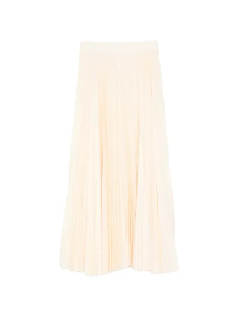 Eleventy pleated midi skirt Yellow M80GONM02TES0M175