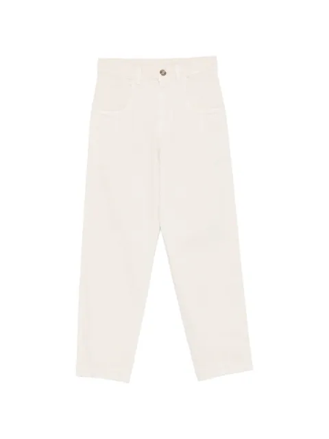 Eleventy belt-loop trousers Neutrals M80PANI21TET0G007