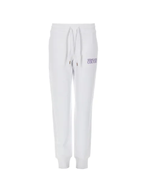 Versace Jeans Couture drawstring trank pants White 80HAAT01CF01T003