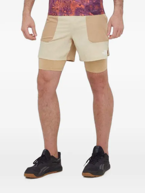 The North Face colour-block shorts Neutrals NF0A88SGPV61