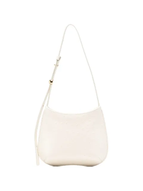Jacquemus Le Petit Bisou embossed shoulder bag White BAW00454AC26A02