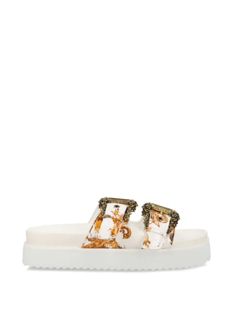 Versace Jeans Couture buckle sandals White 80VA3SM1ZS366G03