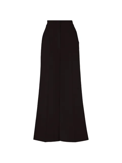 Temperley London Conqueror side stripe trousers Black 26UCON54489A