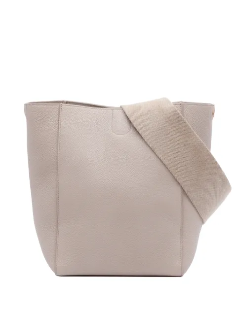 Celine Pre-Owned 2018 Small Soft Grained Calfskin Seau Sangle bucket bag Brown 4UC4VF3T9QMSGWDZ