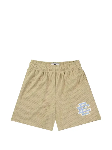 ERIC EMANUEL logo-detail shorts Neutrals EE188