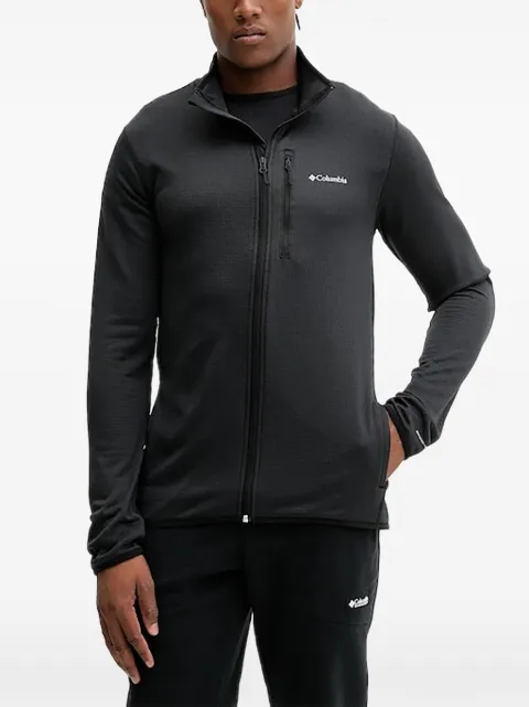 Columbia Hike Grid zip-up sweatshirt Black 2136841