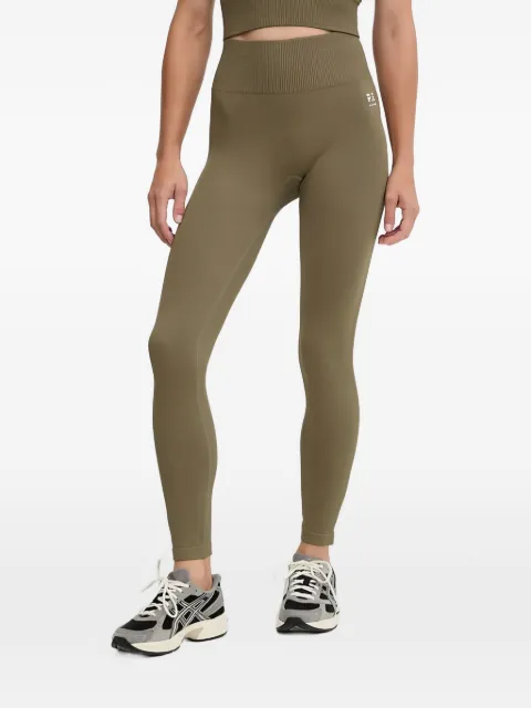 P.E Nation logo-detail leggings Green 243G295