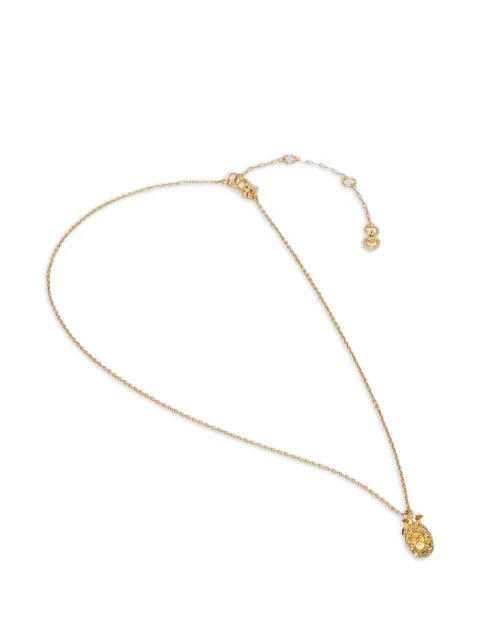 Kate Spade Sweet Treasures pineapple-pendant necklace Gold KH605