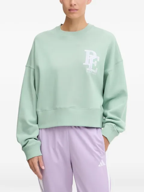 P.E Nation Summit Sweat embroidered-logo sweatshirt Green 253F178