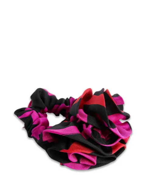 PUCCI silk hair tie with rose-detail Pink 6HGL316H761