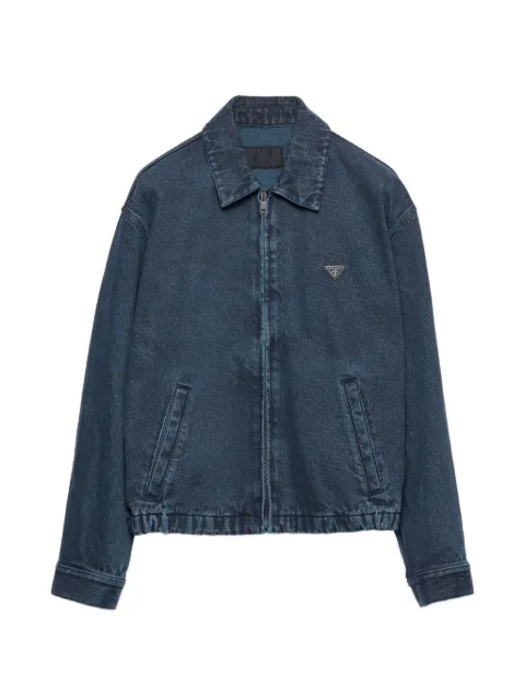 Prada denim blouson jacket Blue GEB301SOOO142D