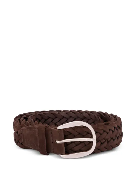 Orciani braided belt Brown U08318SUP098