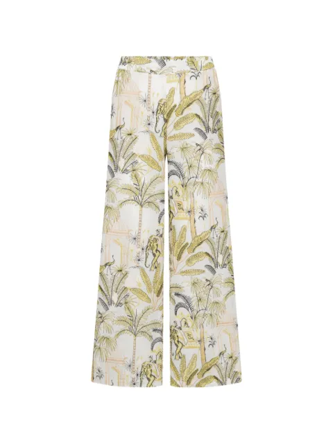 Seductive Rosanne printed trousers White 9273446943