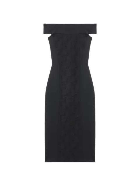 Alexander McQueen off-shoulder dress Black 870413Q1BG2