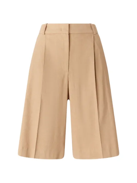PINKO bermuda shorts with pressed pleat detail Brown 106594A34I