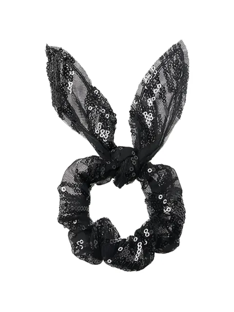 Maison Michel Dorothea sequinned hair band Black 2079036001