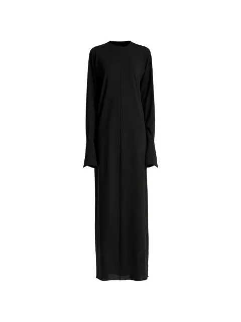 DARKPARK black long cotton dress Black WDR05FAC155