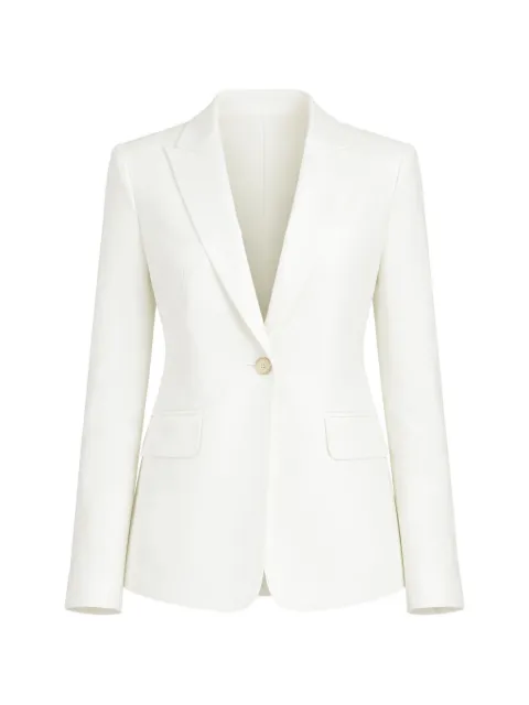 PINKO single-breasted blazer White 106597A34I