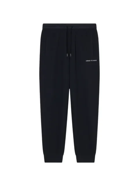 Armani Exchange drawstring-fastening track pants Blue XM002328AF21870