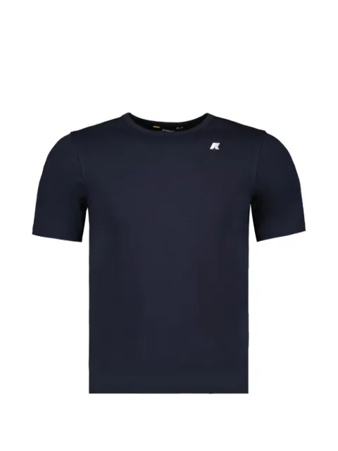 K-Way logo-detail T-shirt Blue K8131UW