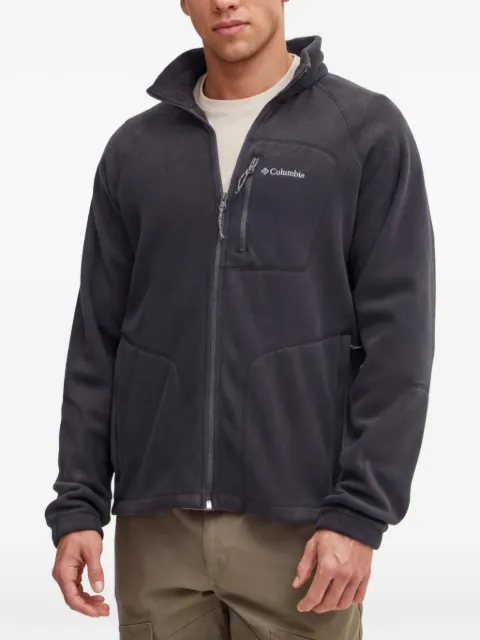 Columbia zip mock-neck knitwear Grey AM3039