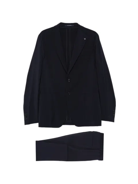 Tagliatore textured suit Blue ADAKAR22K14PE550019