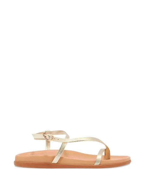 Ancient Greek Sandals Aimilia strap sandals Gold AIMILIA