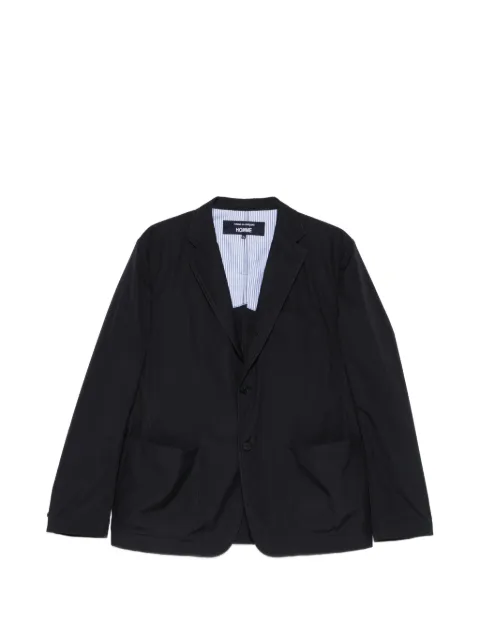 Comme des Garçons Homme button pocket cotton blazer Blue HQJ103