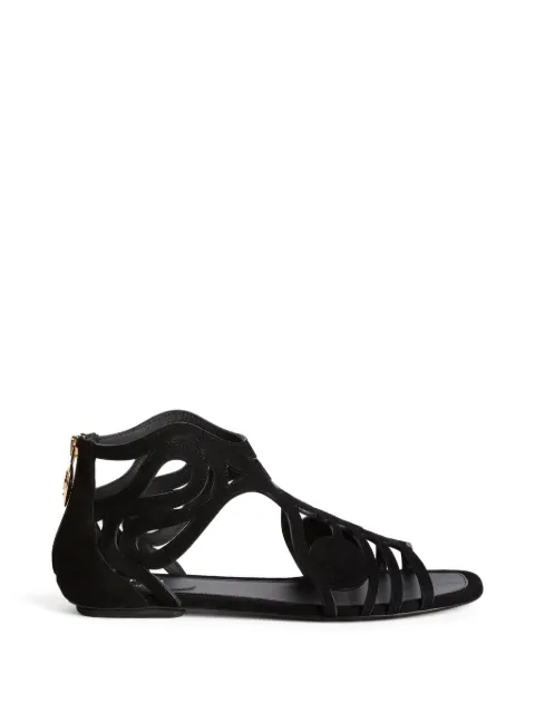 PUCCI low Gladiator sandals Black 6HCC136HX10