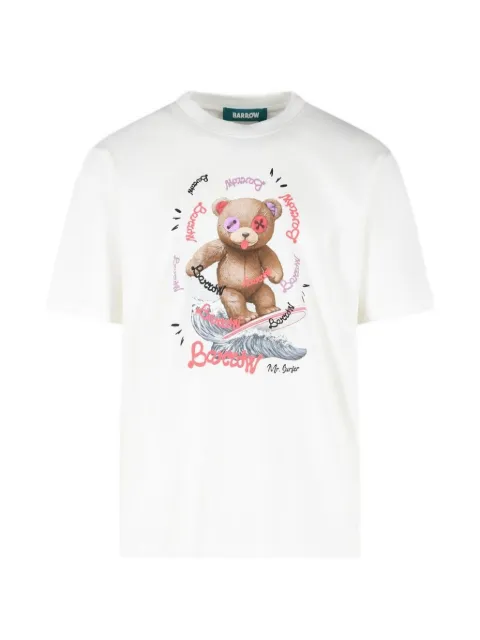 BARROW graphic-print T-shirt White S6BWUATH078412