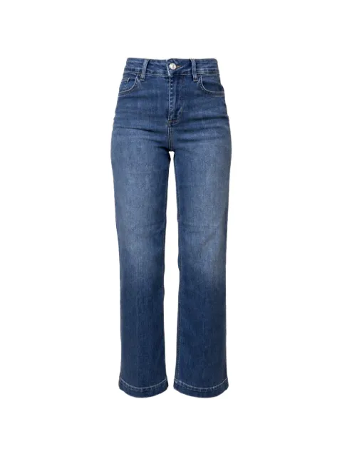 LIU JO flared rhinestone jeans Blue UA6078D0305