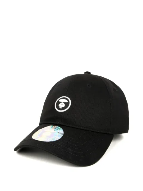 AAPE BY *A BATHING APE® logo-detail baseball cap Black AAPCPM4865XXP