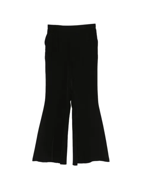 Mes Demoiselles flared trousers Black 26SBERLA